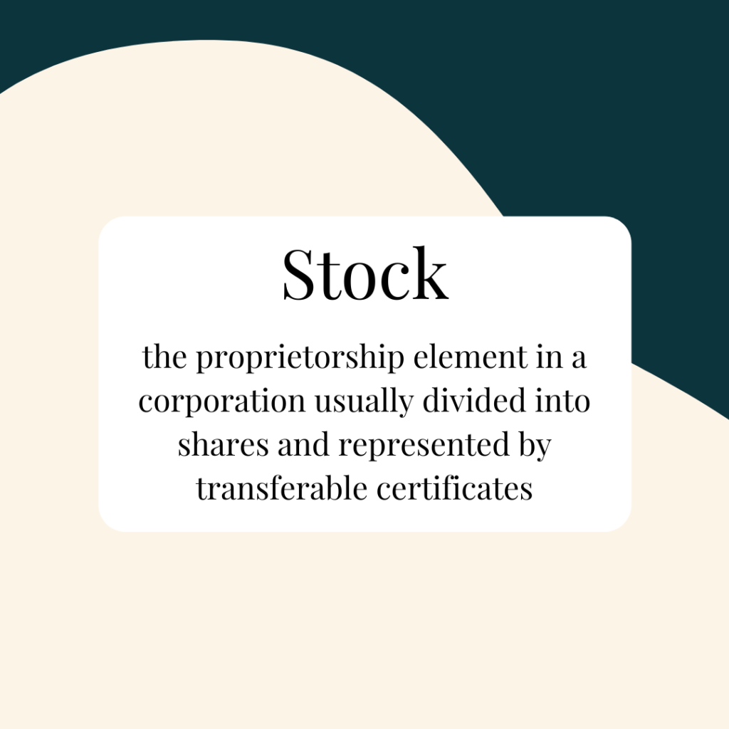 what-is-stock